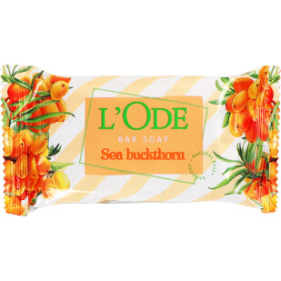 Мыло l'Ode с экстрактом облепихи, 65г (4820023361782)