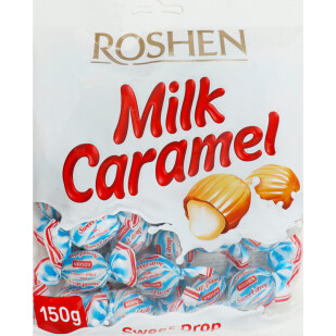 Карамель Roshen Молочная капля, 150г (4823077623684)