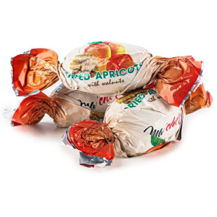 Конфеты Ma'cherie Курага с грецким орехом, кг