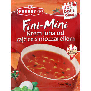 Суп Podravka томатный с моцареллой, 23г (3850104260940)