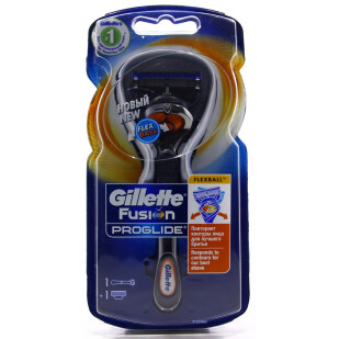 Бритва Gillette Fusion ProGlide Flexball с 1 сменной кассетой (7702018388707)