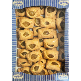 Печиво Горбунов човник зі смаком лимона, 1.5кг/ящ