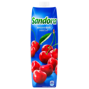 Нектар Sandora вишневый, 0,95л (4823063112987)