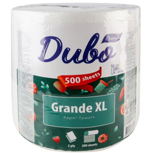 Рушники паперові Диво Premio Grande XL 2-шарові 500 листів, шт (4820003837603)