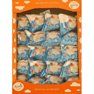 Зефир Жако Smile со сгущенным молоком, 2,2кг/ящ