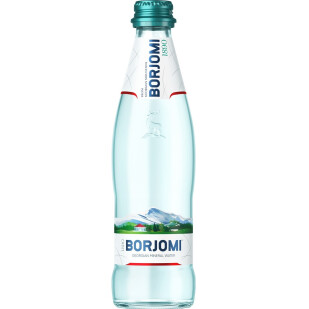 Вода минеральна Borjomi скло, 0,33л (4860019001339)