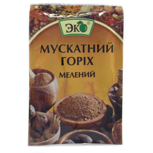 Мускатний горіх Еко мелений, 10г (4820001173048)