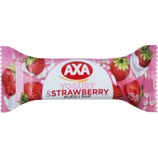 Батончик АХА вкус йогурта с клубникой, 25г (4820008129406)