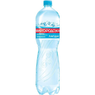 Вода минеральная Миргородська Мягкая слабогазирована, 1,5л (4820000430975)