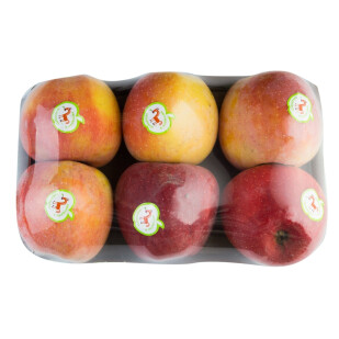 Яблоко Закарпатье Премиум, 6шт/уп