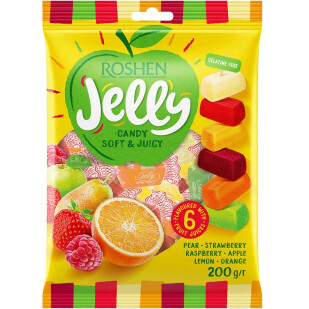 Цукерки Roshen Джелі, 200г (4823077602801)
