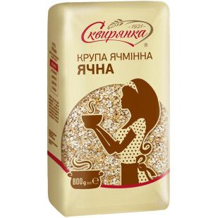 Крупа Сквирянка ячменная ячневая, 800г (4820006011802)