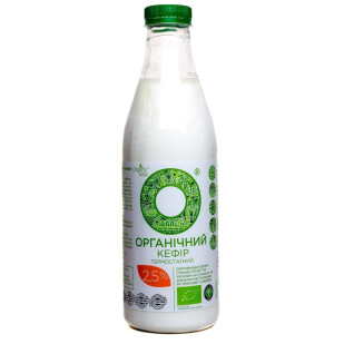 Кефір Organic Milk термостатний органічний 2,5% пет, 1000г (4820178810036)