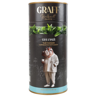 Чай черный Graff Earl Grey с бергамотом, 80г (4820279610849)