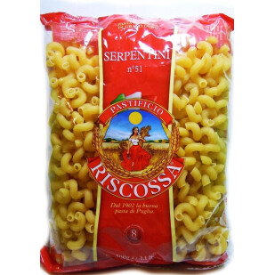 Макаронные изделия Riscossa Серпантини №51, 500г (8011780009512)