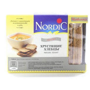 Хлебцы Nordic ржаные, 100г (6411200107682)