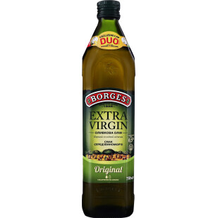 Масло оливковое Borges Extra Virgin с/б, 750мл (8410179100043)