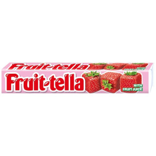Конфеты Fruittella Клубника жевательные, 41г (87366174)