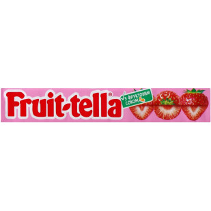 Конфеты Fruittella Клубника жевательные, 41г (87366174)