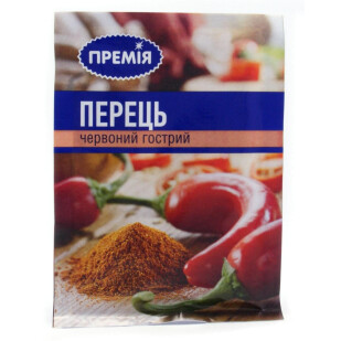 Перец Премія красный острый, 20г (4823096404073)