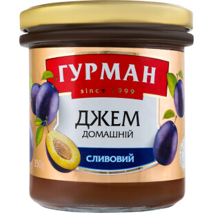 Джем Гурман сливовый, 350г (4820016930124)