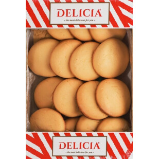 Печенье Delicia кукурузное сдобное, 0,36кг (4823102504520)