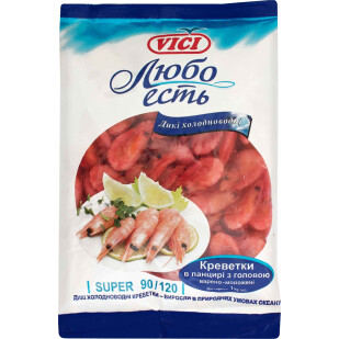 Креветки VICI 90/120, 1кг (4770190374972)