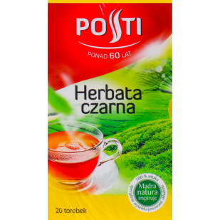 Чай черный Posti Express, 20*1,5г/уп (5900888011431)