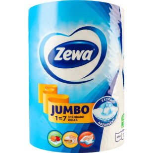 Полотенца бумажные Zewa Jumbo 2слоя 325л, шт (7322541191706)