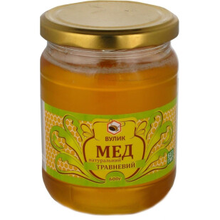 Мед Вулик натуральный майский, 600г (4820139850026)