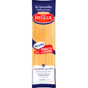Изделия макаронные Pasta Reggia Spaghetto Quadro, 500г (8008857611112)