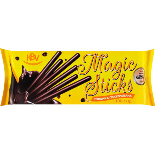 Соломка KBV Magic sticks глазированная, 180г (4820199873843)
