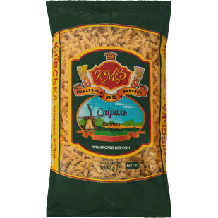 Макаронные изделия КМФ Спираль экстра 1000г (4820202460169)