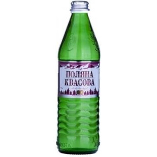Вода минеральная Аква Поляна Поляна Квасова стекло, 0,5л (4820056220230)