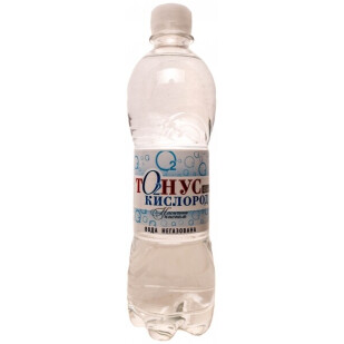 Вода минер Куяльник Тонус Кислород негазированная, 0,5л (4820001020700)