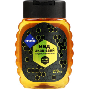 Мед Премія акациевый натуральный, 270г (4823096426143)