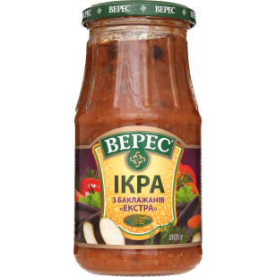 Икра Верес из баклажана экстра, 500г (4820008092434)