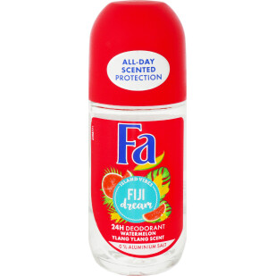 Дезодорант-ролик Fa Fiji Dream аромат арбуз-иланг, 50мл (4015100209082)