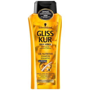 Шампунь для волос Gliss Kur Oil Nutritive, 400мл (9000100549837)