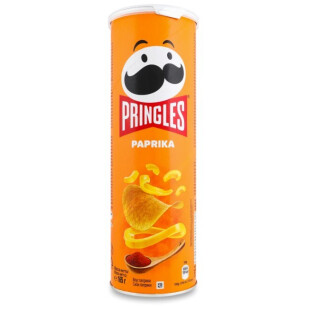 Чипси Pringles Паприка, 165г (5053990161669)