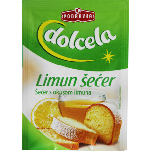 Сахар лимонный Dolcela, 10г (3850104259340)