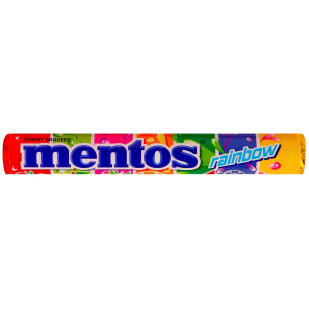 Драже жевательное Mentos Радуга, 37г (87311396)
