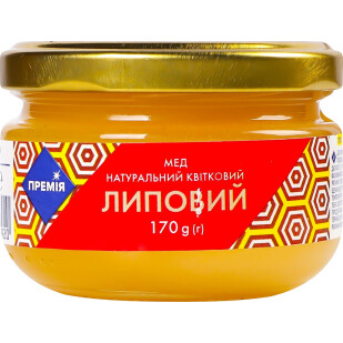 Мед Премія липовий, 170г (4824034042920)