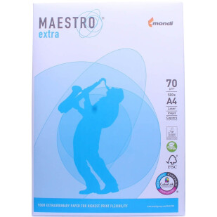 Бумага офисная Maestro Extra А4 70г/м2 500лис, шт (9003974431765)