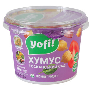 Хумус Yofi! Тосканский сад, 250г (4820146820128)