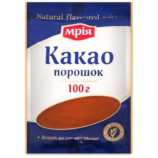 Какао-порошок Мрія, 100г (4820154830256)