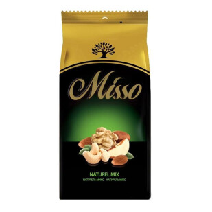 Асорті Misso Натурель мікс сушених горіхів, 125г (4820146730519)