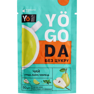 Чай Yogoda груша-лайм-чебрець концентрований д/п, 50г (4820181897901)