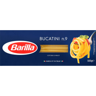Макаронные изделия Barilla Bucatini №9, 500г (8076800315097)