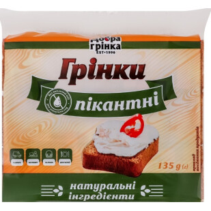 Грінки Добра грінка Пікантні, 135г (4820122282544)